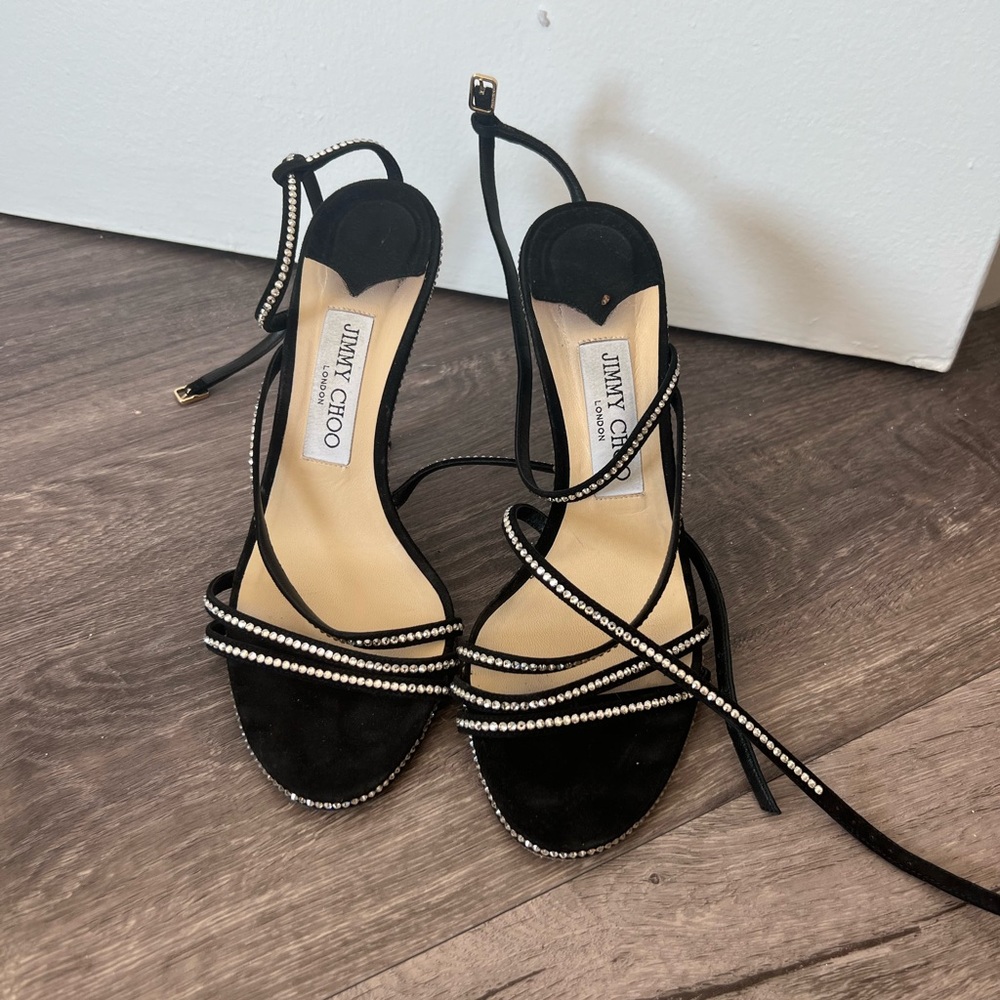 Jimmy Choo stilettos worn once (to Grammy Awards) size 8.